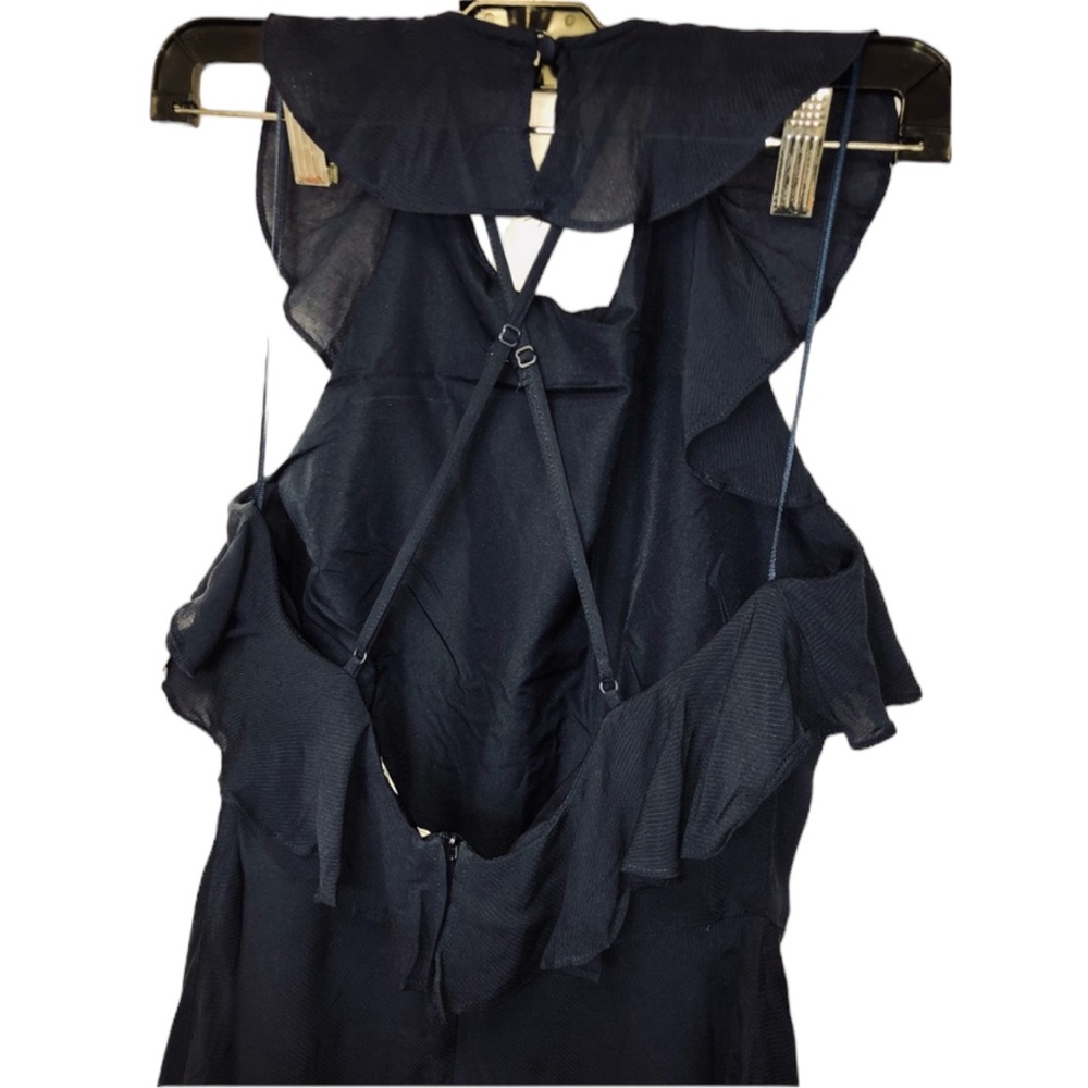 NWT BB Dakota Samantha Dress Vintage Blue Holiday Party Dress Size 2 - Picture 6 of 9